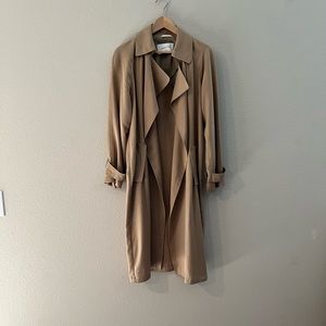 Aritzia Babaton drapey trench coat